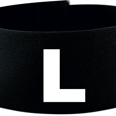 Klett-Armbinde 10 cm Höhe bedruckt mit L
