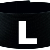 Klett-Armbinde 10 cm Höhe bedruckt mit L