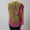 Filigranes Dreieckstuch Summerbreeze, Handgestrickt