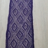 Lace-Stola Brautstola Lila, Handgestrickt