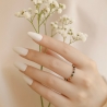 Ring Turmalin Perlen Meditationsring edles Geschenk für sie