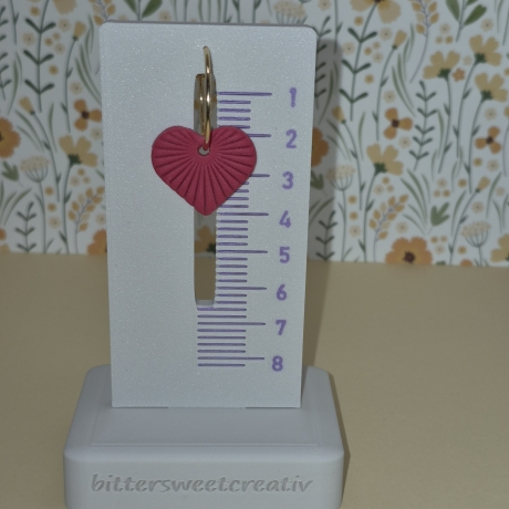 Ohrring-Maßstab bis 8 cm – Perfektes Tool für Schmuckfotografie