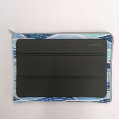 Tablettasche iPad TascheTablethülle wattiert Nähstudio Schöffel 