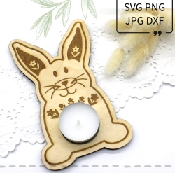 Laser Motiv SET Gravur SVG Hase Häschen Ostern