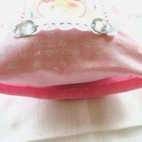Lavendekissen♥Lady mit Hut♥handgefertigt von Hobbyhaus♥