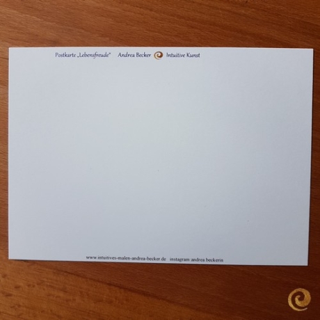 Postkarte Lebensfreude 