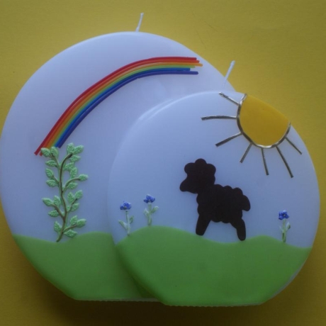 2026 Lebenskerze Schäfchen