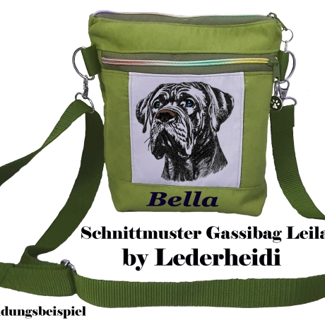 NEU Stickdatei Carne Corso Silly Hund Lunachild