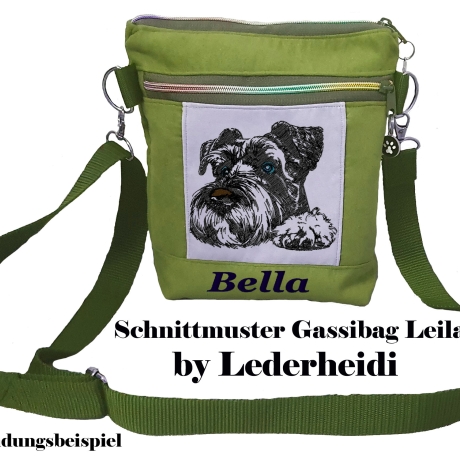 NEU Stickdatei Riesenschnauzer Silva Hund