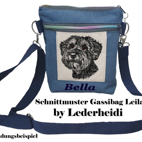 Stickdatei Schnoodle Candra Hund realistisch