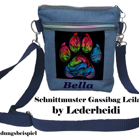 Stickdatei Pfote Katze Hund Kessy Kitten bunt