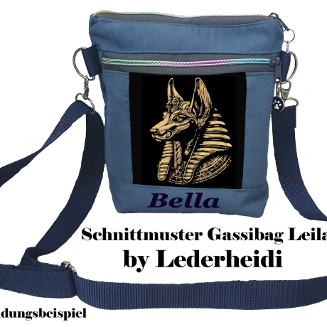 NEU Stickdatei Anubis ägyptischer Hund gold realistisch