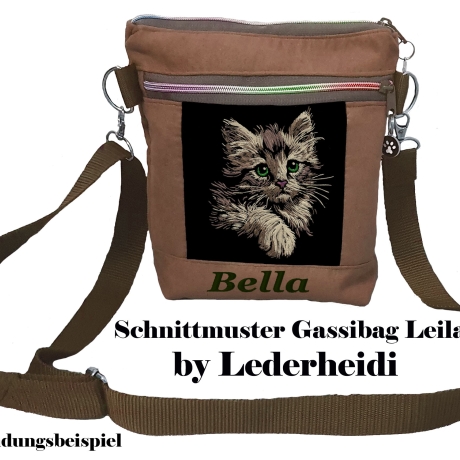 NEU Stickdatei Katze Kätzchen Kitten Meggan