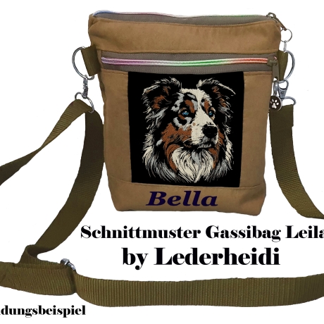 NEU Stickdatei Border Collie Three Colors Oreo 