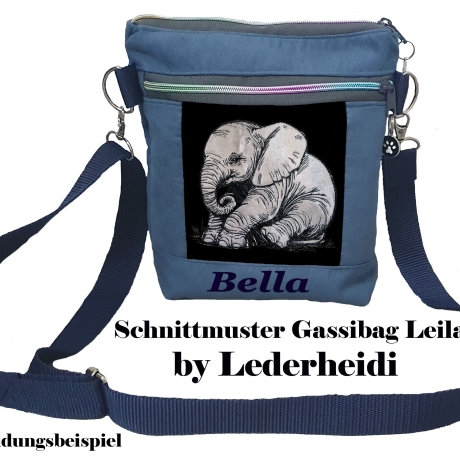 NEU Stickdatei Applikation Elefant Cleo