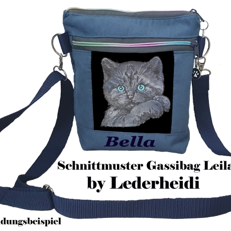 Stickdatei Applikation Britisch Kurzhaar Katze Ellie
