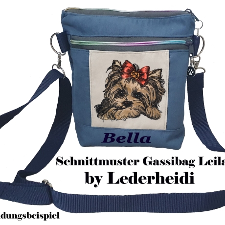 NEU Stickdatei Applikation Yorkshire Terrier Lisa Lunachild