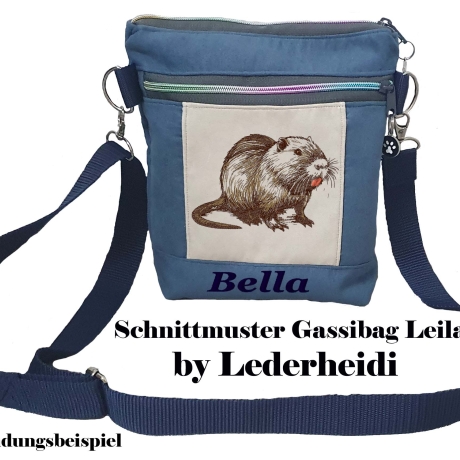 NEU Stickdatei Nutria in Naturfarben Donny