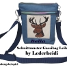 NEU Stickdatei Applikation Hirsch Ben