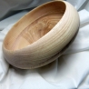 Eschenholz Schale geschwungen / Handarbeit aus Bayern / 23cm
