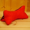 Leseknochen, Nackenkissen, mit Kirschen-Motiv