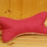 Leseknochen, Nackenkissen, rosa/pink mit Rosen-Motiv