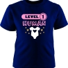 Kinder Kurzarm T-Shirt bedruckt mit LEVEL1 HUMAN