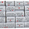 Schokolade Gastgeschenk für jeden Anlass 20 Täfelchen  