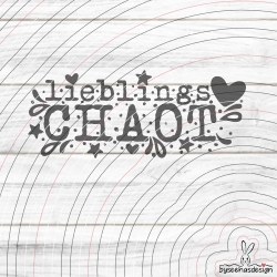 lieblings Chaot Plotterdatei SVG DXF