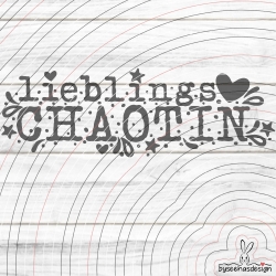 lieblings Chaotin Plotterdatei SVG DXF