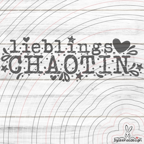 lieblings Chaotin Plotterdatei SVG DXF