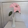 Lilie - rosa (Häkelblume)