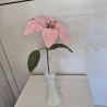 Lilie - rosa (Häkelblume)
