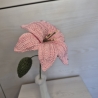 Lilie - rosa (Häkelblume)