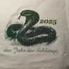 das Jahr der Schlange 2025 - 15,9 13,4 cm
