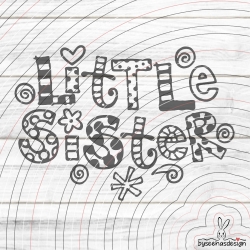 Little Sister Plotterdatei SVG DXF