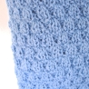 Schlauchschal♥Strukturmuster♥in hellblau♥handgestrickt♥
