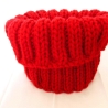 Schlauchschal♥in Rot♥handgestrickt von Hobbyhaus