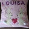 Namenskissen, Dekokissen Louisa