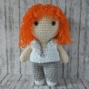 Material-Kit No Angels Lucy inspirierte Häkelpuppe