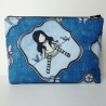 Kosmetiktasche Lucy Gorjuss Girl blau