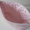 Kosmetiktasche Lucy Punkte rosa