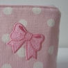 Kosmetiktasche Lucy Punkte rosa