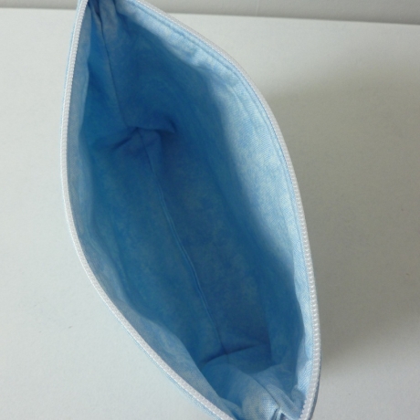 Kosmetiktasche Lucy Seepferd blau