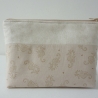 Kosmetiktasche Lucy Seepferd sand