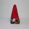 Kosmetiktasche Lucy Karo rot