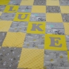 Krabbeldecke Luke, Patchwork, Kuscheldecke, Tagesdecke