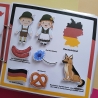 Quiet Book, Busy Book, Spielbuch,Klettverschluss, Montessori