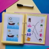 Busy Book, Montessori, Aktivity, Toddler, Spielbuch, Quit Book