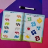 Schreib-Lösch Spielbuch, Book mit Marker, Quietbook, Busy Book